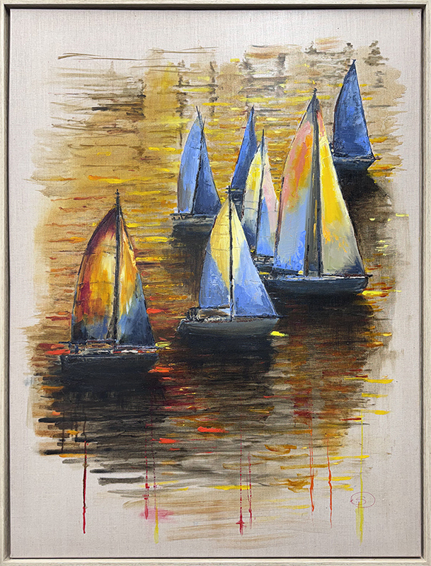 View of picture with frame